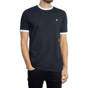 Lyle & Scott Ringer T-Shirt - Dark Navy/White - Male - Size: XXL Lyle & Scott Ringer T-Shirt - Dark Navy/White - Male - Size: XXL