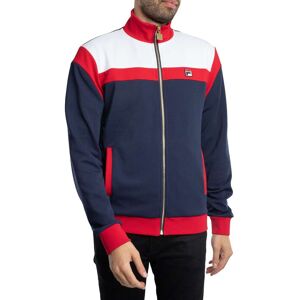 Fila Cruz Colour Blocked Archive Track Jacket - Navy/Red/White - Male - Size: XXL Fila Cruz Colour Blocked Archive Track Jacket - Navy/Red/White - Male - Size: XXL