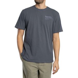 Superdry Core Logo City T-Shirt - Magma Slate Grey - Male - Size: S Superdry Core Logo City T-Shirt - Magma Slate Grey - Male - Size: S