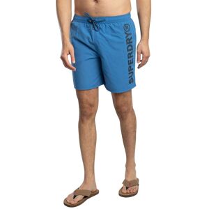 Superdry Sport Graphic 17 Swim Shorts - Monaco Blue - Male - Size: L Superdry Sport Graphic 17 Swim Shorts - Monaco Blue - Male - Size: L