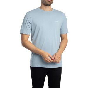 HUGO Dero222 Chest Logo T-Shirt - Open Blue - Male - Size: XXL HUGO Dero222 Chest Logo T-Shirt - Open Blue - Male - Size: XXL