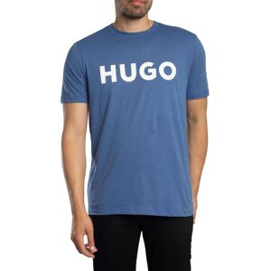 HUGO Dulivio Graphic T-Shirt - Medium Blue - Male - Size: XL HUGO Dulivio Graphic T-Shirt - Medium Blue - Male - Size: XL