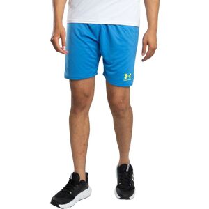 Under Armour Challenger Knit Shorts - Blue Atlantis/High Vis Yellow - Male - Size: M Under Armour Challenger Knit Shorts - Blue Atlantis/High Vis Yellow - Male - Size: M