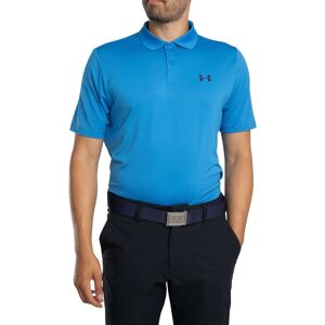 Under Armour Matchplay Logo Loose Polo Shirt - Blue Atlantis/Midnight Navy - Male - Size: L Under Armour Matchplay Logo Loose Polo Shirt - Blue Atlantis/Midnight Navy - Male - Size: L
