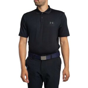 Under Armour Matchplay Logo Loose Polo Shirt - Black/Pitch Gray - Male - Size: M Under Armour Matchplay Logo Loose Polo Shirt - Black/Pitch Gray - Male - Size: M