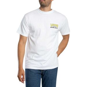 Vans Shop Front Back Graphic T-Shirt - White/Sunny Yellow - Male - Size: L Vans Shop Front Back Graphic T-Shirt - White/Sunny Yellow - Male - Size: L