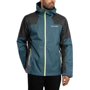 Columbia Inner Limits III Waterproof Jacket - Everblue/Shark - Male - Size: S Columbia Inner Limits III Waterproof Jacket - Everblue/Shark - Male - Size: S