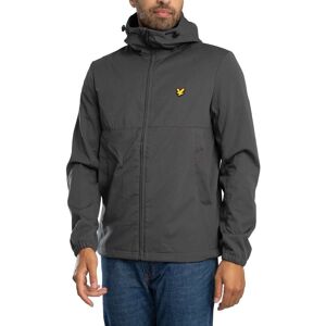 Lyle & Scott Sports Windbreaker Full Zip Jacket - Granite - Male - Size: XXL Lyle & Scott Sports Windbreaker Full Zip Jacket - Granite - Male - Size: XXL