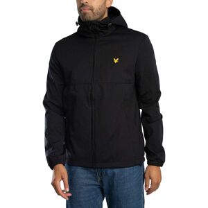 Lyle & Scott Sports Windbreaker Full Zip Jacket - Jet Black - Male - Size: XL Lyle & Scott Sports Windbreaker Full Zip Jacket - Jet Black - Male - Size: XL