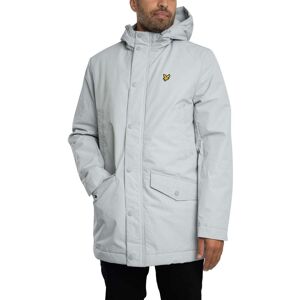 Lyle & Scott Technical Parka Jacket - Grey Fog - Male - Size: S Lyle & Scott Technical Parka Jacket - Grey Fog - Male - Size: S