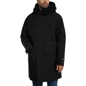 Lyle & Scott Cold Weather Parka Jacket - Jet Black - Male - Size: S Lyle & Scott Cold Weather Parka Jacket - Jet Black - Male - Size: S