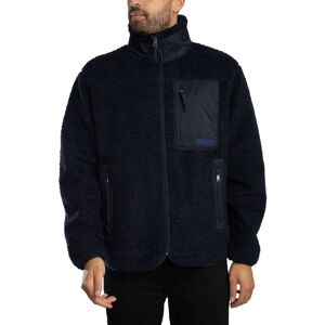 Tommy Hilfiger Teddy Fleece Zip Through Jacket - Desert Sky - Male - Size: M Tommy Hilfiger Teddy Fleece Zip Through Jacket - Desert Sky - Male - Size: M