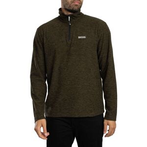 Regatta Thompson Marl Half Zip Fleece - Olive Night - Male - Size: M Regatta Thompson Marl Half Zip Fleece - Olive Night - Male - Size: M