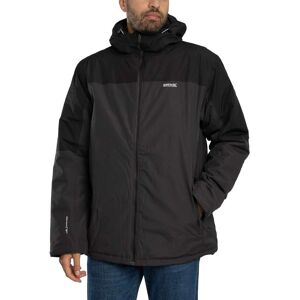 Regatta Thornridge Waterproof Insulated Jacket - Ash/Black - Male - Size: XXL Regatta Thornridge Waterproof Insulated Jacket - Ash/Black - Male - Size: XXL