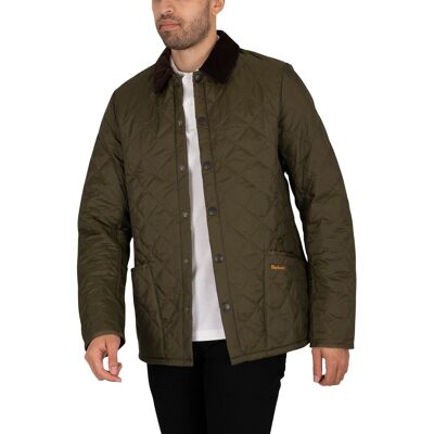 Barbour Heritage Liddesdale Quilt Jacket - Olive - Male - Size: XXL Barbour Heritage Liddesdale Quilt Jacket - Olive - Male - Size: XXL