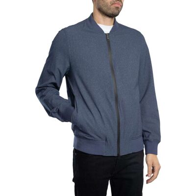 Ted Baker Elmhurst Tech Bomber Jacket - Dark Blue - Male - Size: 3XL Ted Baker Elmhurst Tech Bomber Jacket - Dark Blue - Male - Size: 3XL