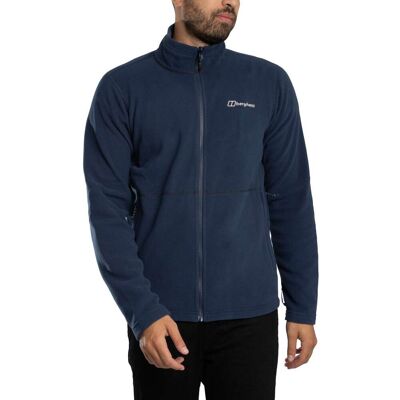 Berghaus Prism Micro InterActive Polartec Fleece Jacket - Dark Blue - Male - Size: XXL Berghaus Prism Micro InterActive Polartec Fleece Jacket - Dark Blue - Male - Size: XXL