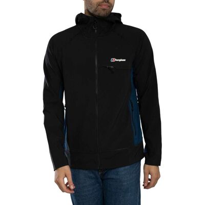 Berghaus Waverthree Hooded Jacket - Black - Male - Size: S Berghaus Waverthree Hooded Jacket - Black - Male - Size: S