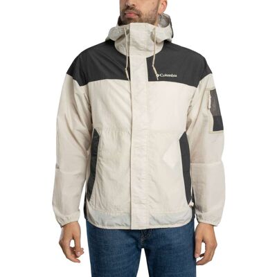 Columbia Challenger II Windbreaker Jacket - Dark Stone/Shark - Male - Size: S Columbia Challenger II Windbreaker Jacket - Dark Stone/Shark - Male - Size: S