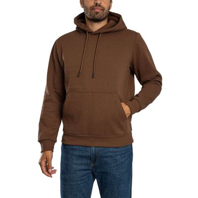 jack & jones Bradley Pullover Hoodie - Cocoa - Male - Size: XXL jack & jones Bradley Pullover Hoodie - Cocoa - Male - Size: XXL