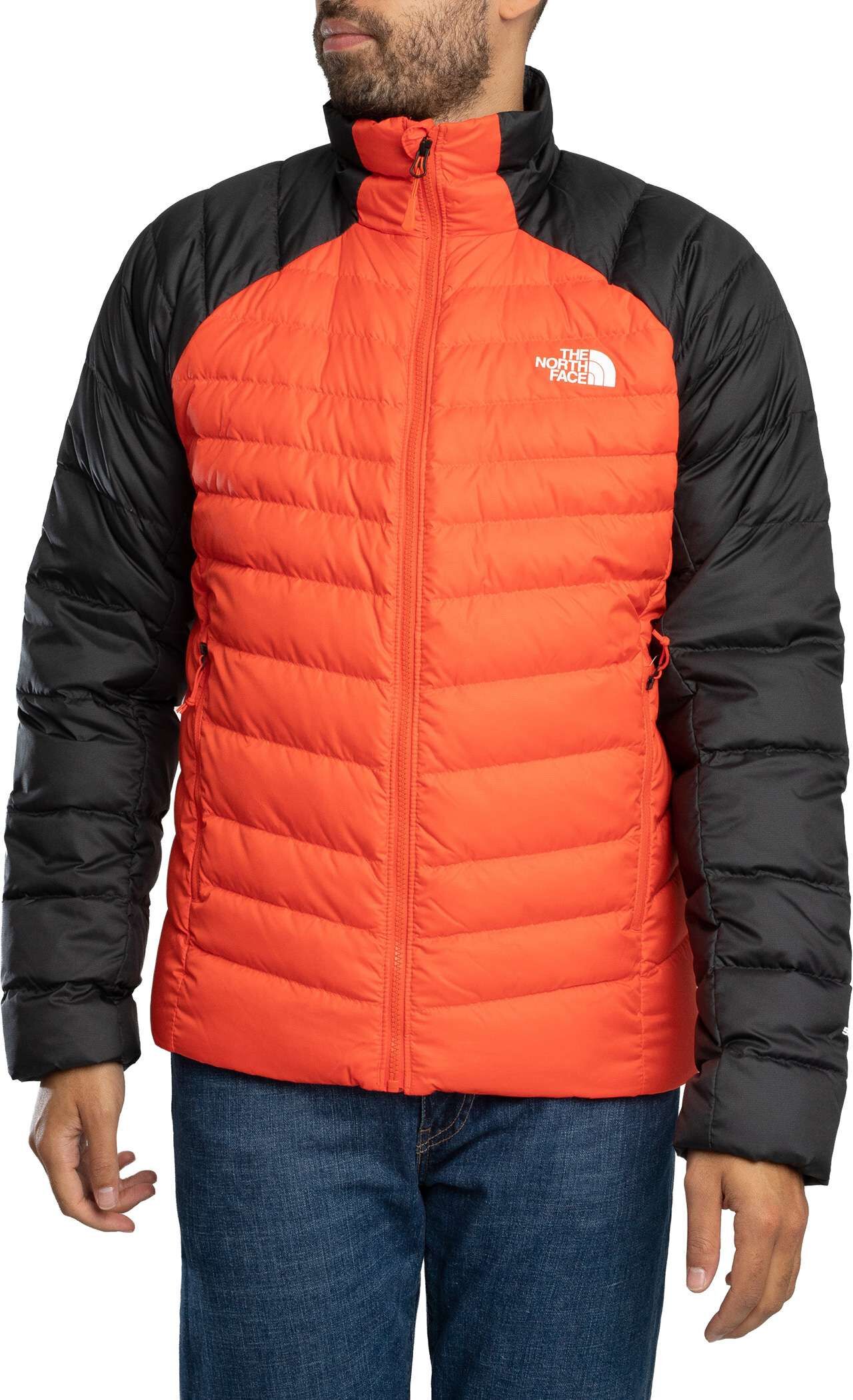 The North Face Ashton Full-Zip Lightweight Jacket - Flare/Black - Male - Size: S