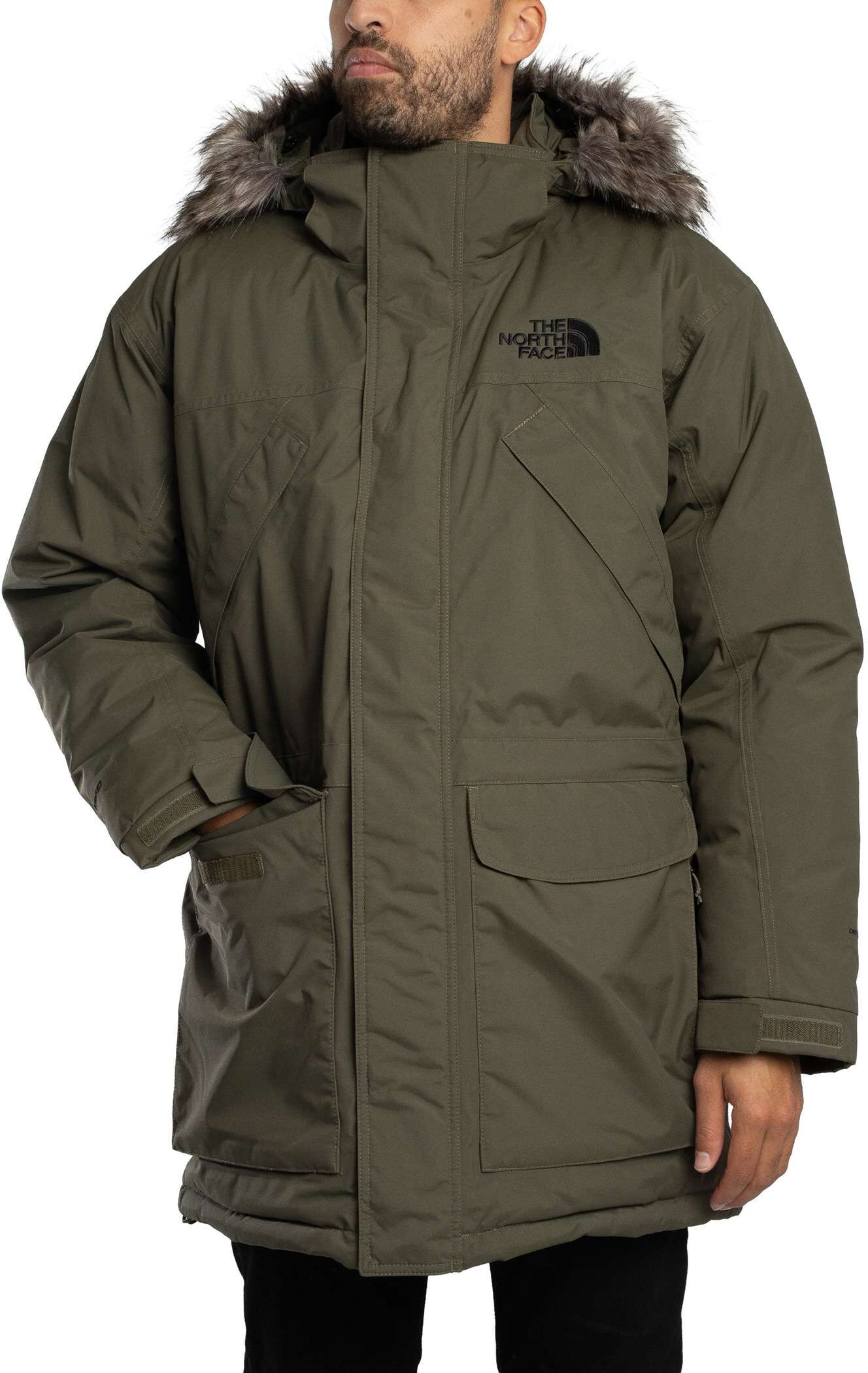 The North Face New Peak Parka Jacket - New Taupe Green - Male - Size: XXL