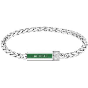 Lacoste Spelt Bracelet - Silver - Male - Size: One Size Lacoste Spelt Bracelet - Silver - Male - Size: One Size