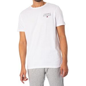 Tommy Hilfiger Lounge Chest Logo T-Shirt - White - Male - Size: XL Tommy Hilfiger Lounge Chest Logo T-Shirt - White - Male - Size: XL