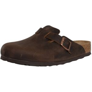 Birkenstock Boston Leather Clogs - Habana - Male - Size: 9.5 UK Birkenstock Boston Leather Clogs - Habana - Male - Size: 9.5 UK