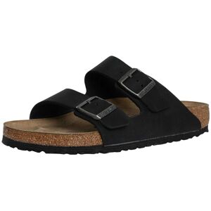 Birkenstock Arizona Natural Leather Oiled Sandals - Black - Male - Size: 8 UK Birkenstock Arizona Natural Leather Oiled Sandals - Black - Male - Size: 8 UK