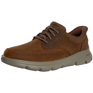 Skechers Slip-ins Arch Fit Garza Relaxed Leather Trainers - Dark Brown - Male - Size: 9.5 UK Skechers Slip-ins Arch Fit Garza Relaxed Leather Trainers - Dark Brown - Male - Size: 9.5 UK