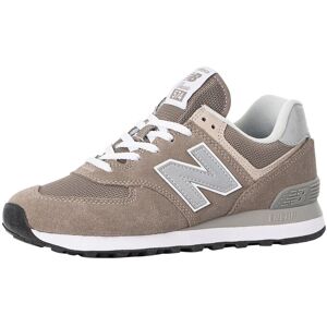 New Balance 574 Classic Suede Trainers - Grey/White - Male - Size: 9.5 UK New Balance 574 Classic Suede Trainers - Grey/White - Male - Size: 9.5 UK