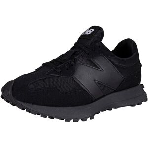 New Balance 327 Suede Trainers - Black/Black New Balance 327 Suede Trainers - Black/Black