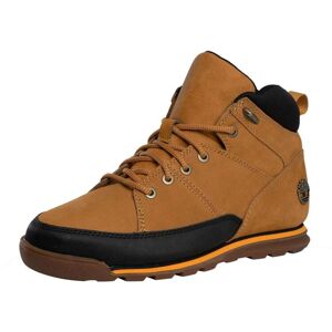 Timberland Euro Rock Mid Lace Leather Boots - Wheat Timberland Euro Rock Mid Lace Leather Boots - Wheat