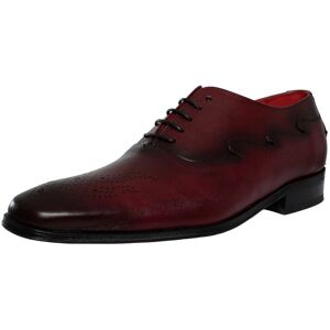 Jeffery West Leather Oxford Shoes - Burgundy Jeffery West Leather Oxford Shoes - Burgundy