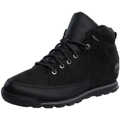 Timberland Euro Rock Mid Lace Boots - Black - Male - Size: 7.5 UK Timberland Euro Rock Mid Lace Boots - Black - Male - Size: 7.5 UK