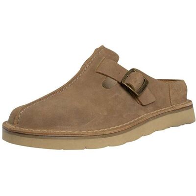 Clarks Solsbury Mule Suede Shoes - Dark Sand - Male - Size: 8 UK Clarks Solsbury Mule Suede Shoes - Dark Sand - Male - Size: 8 UK