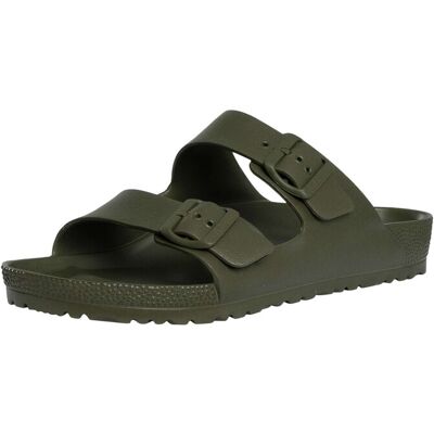 Birkenstock Arizona EVA Sandals - Khaki - Male - Size: 9.5 UK Birkenstock Arizona EVA Sandals - Khaki - Male - Size: 9.5 UK
