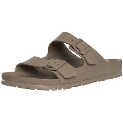 Birkenstock Arizona EVA Sandals - Grey Taupe - Male - Size: 9.5 UK Birkenstock Arizona EVA Sandals - Grey Taupe - Male - Size: 9.5 UK
