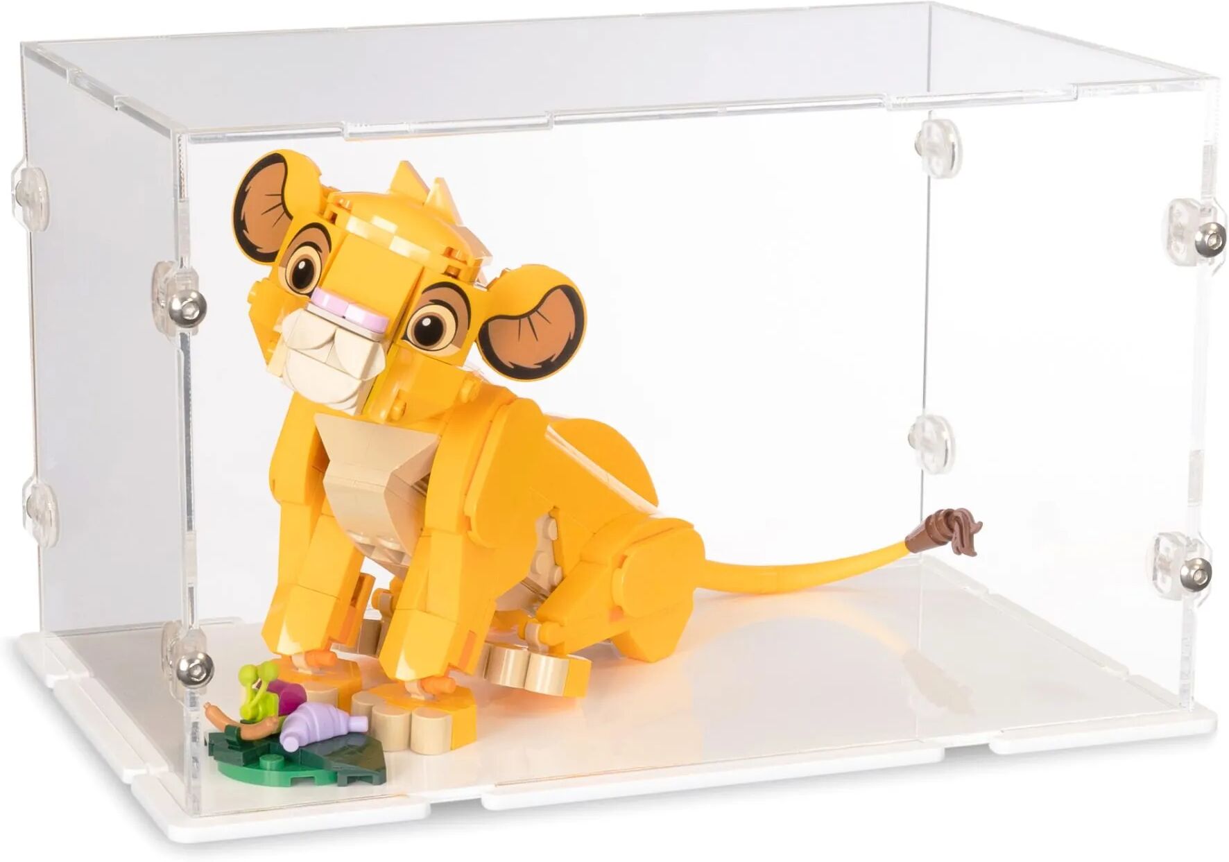 iDisplayit Simba the Lion King Cub Display Case for LEGO 43243