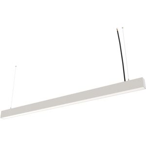 5FT (150cm) LED Linear Light CCT Selectable, Surface or Suspended Mount, White Finish 5FT (150cm) LED Linear Light CCT Selectable, Surface or Suspended Mount, White Finish
