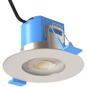 6w IP65, Short Can Dimmable, Fire Rated Downlight - White, Black or Brushed Chrome Bezel 6w IP65, Short Can Dimmable, Fire Rated Downlight - White, Black or Brushed Chrome Bezel