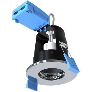Chrome, IP65 Shower Fire Rated Downlight, Open Can Chrome, IP65 Shower Fire Rated Downlight, Open Can