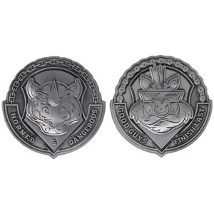 Fanattik Teenage Mutant Ninja Turtles Bad Guys Medallion Set Fanattik Teenage Mutant Ninja Turtles Bad Guys Medallion Set