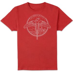 Original Hero Harry Potter Order Of The Phoenix Men's T-Shirt - Red - L