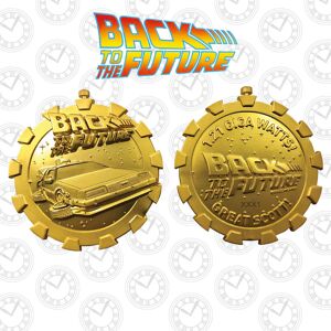 Fanattik Back to the Future 24k Gold Plated Stopwatch Limited Edition Medallion - Zavvi Exclusive Fanattik Back to the Future 24k Gold Plated Stopwatch Limited Edition Medallion - Zavvi Exclusive