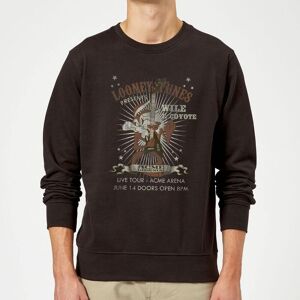Original Hero Looney Tunes Wile E Coyote Guitar Arena Tour Sweatshirt - Black - S Original Hero Looney Tunes Wile E Coyote Guitar Arena Tour Sweatshirt - Black - S