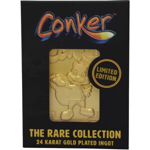 The Rare Collection - Conker 24k Gold Plated Ingot - Rare Store Exclusive The Rare Collection - Conker 24k Gold Plated Ingot - Rare Store Exclusive