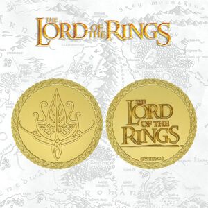 DUST! Lord Of The Rings 24k Gold Plated Medallion (Elven) - Zavvi Exclusive DUST! Lord Of The Rings 24k Gold Plated Medallion (Elven) - Zavvi Exclusive