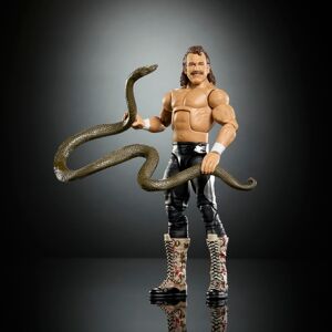 WWE 6 Elite PLE WrestleMania Figure: Jake The Snake Roberts Action Figure WWE 6 Elite PLE WrestleMania Figure: Jake The Snake Roberts Action Figure